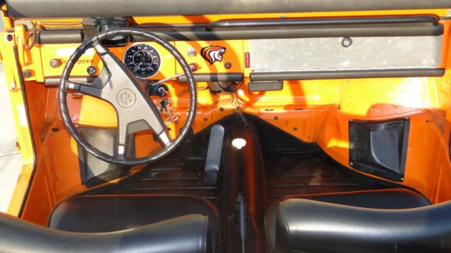 1973 Orange with Tiger Stipes Volkswagen Thing