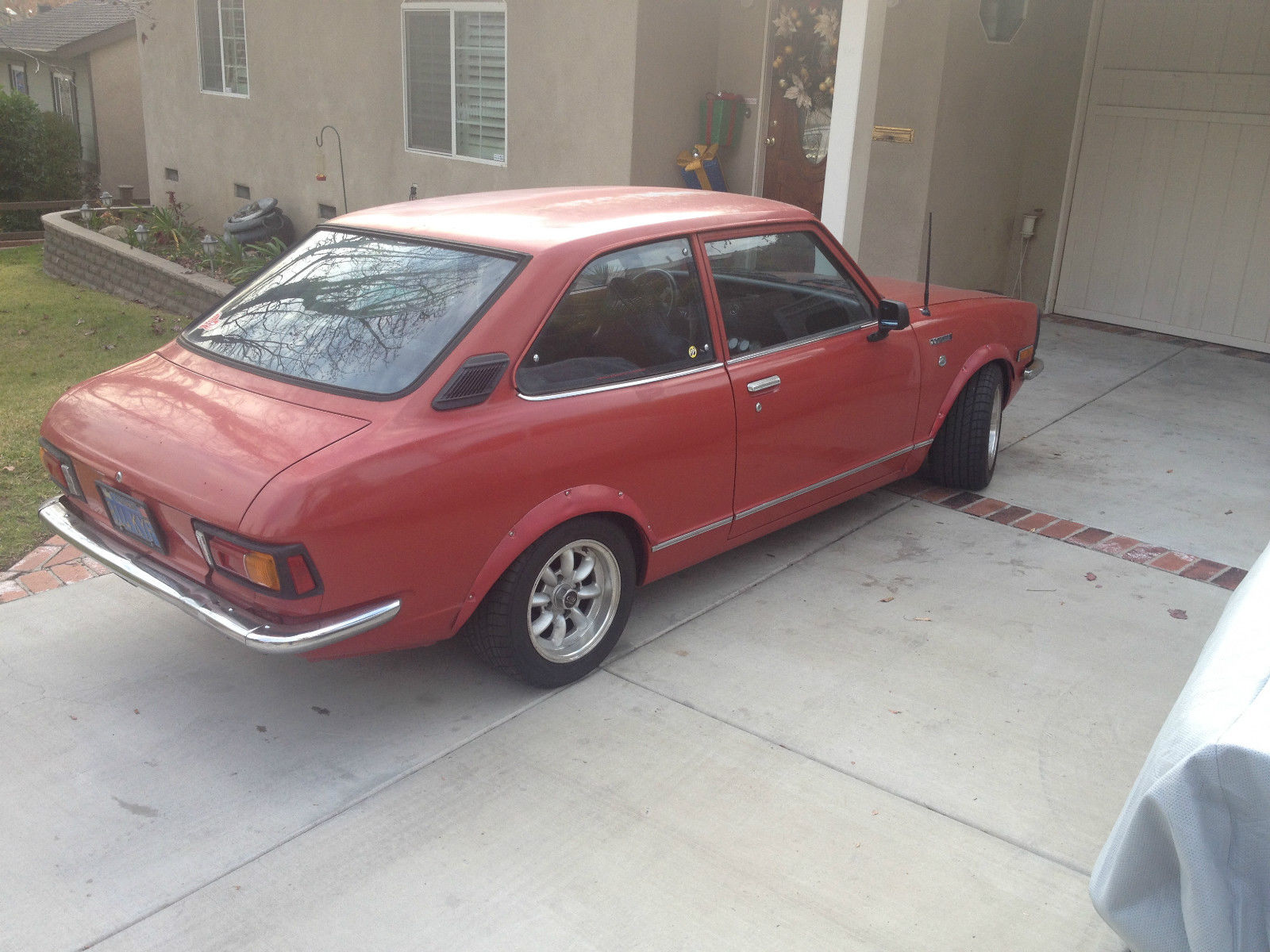 1973 Red Toyota Corolla Coupe