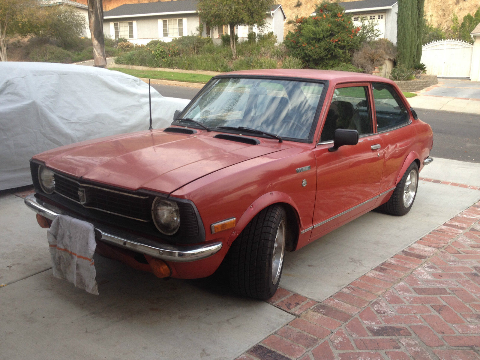 1973 Red Toyota Corolla Coupe