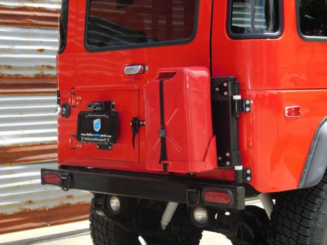 1973 Red Toyota Land Cruiser SUV