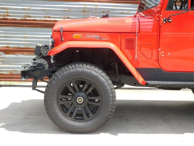 1973 Red Toyota Land Cruiser SUV