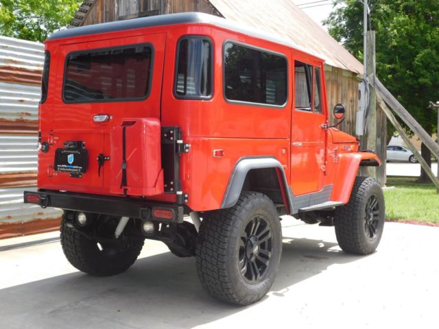 1973 Red Toyota Land Cruiser SUV