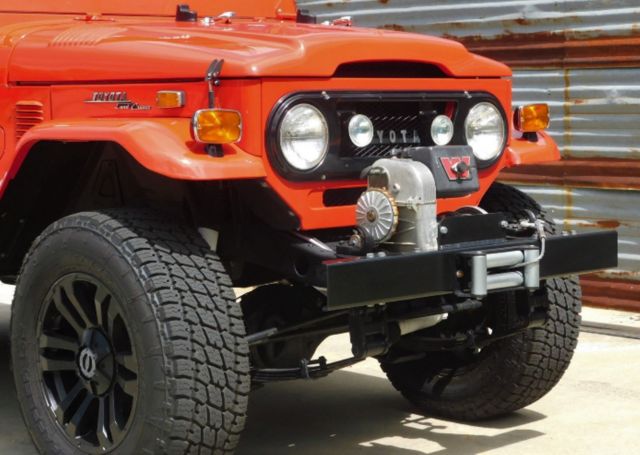 1973 Red Toyota Land Cruiser SUV