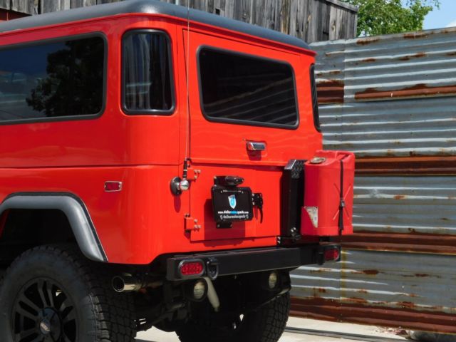 1973 Red Toyota Land Cruiser SUV