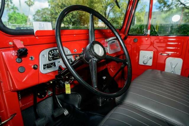 1973 Red Toyota FJ Cruiser Convertible
