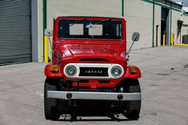 1973 Red Toyota FJ Cruiser Convertible