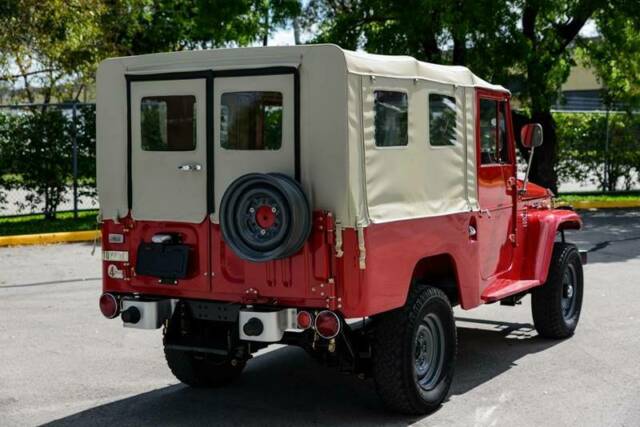 1973 Red Toyota FJ Cruiser Convertible
