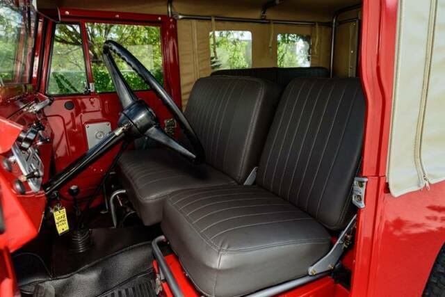 1973 Red Toyota FJ Cruiser Convertible