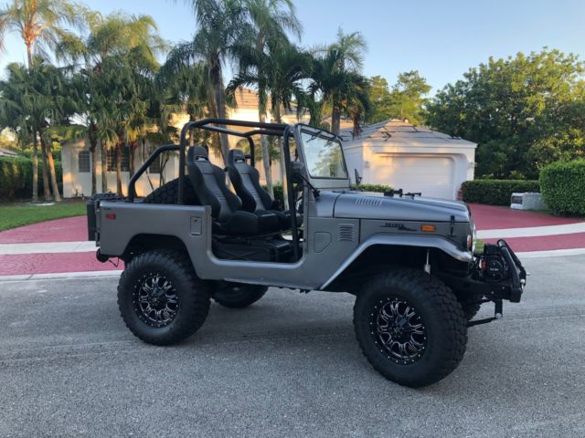 1973 Gray Toyota Land Cruiser SUV