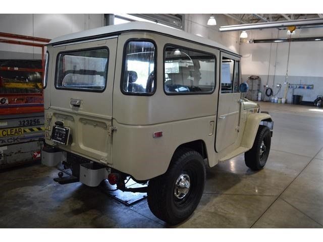 1973 Beige Toyota Land Cruiser