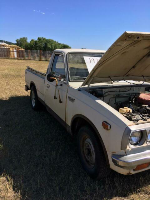 1973 White Toyota Hilux Standard Cab Pickup