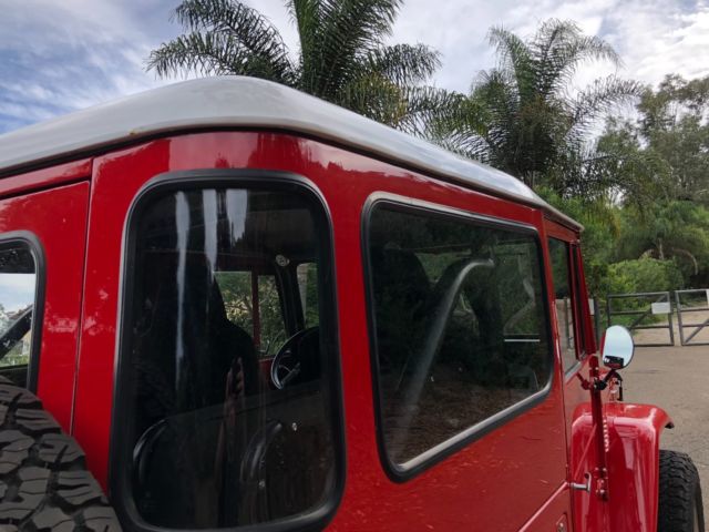 1973 Red Toyota Land Cruiser SUV