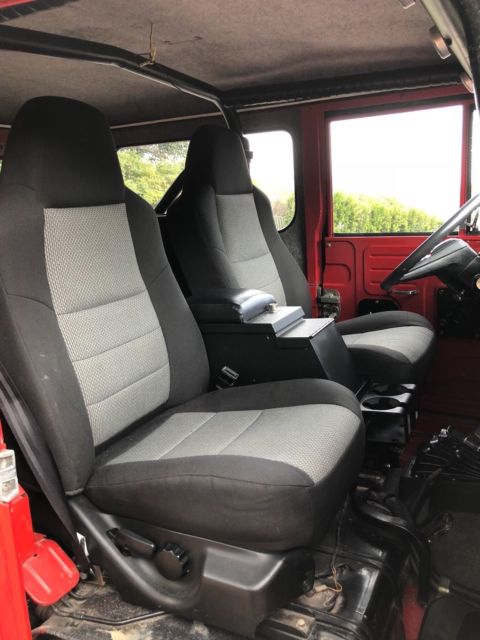 1973 Red Toyota Land Cruiser SUV