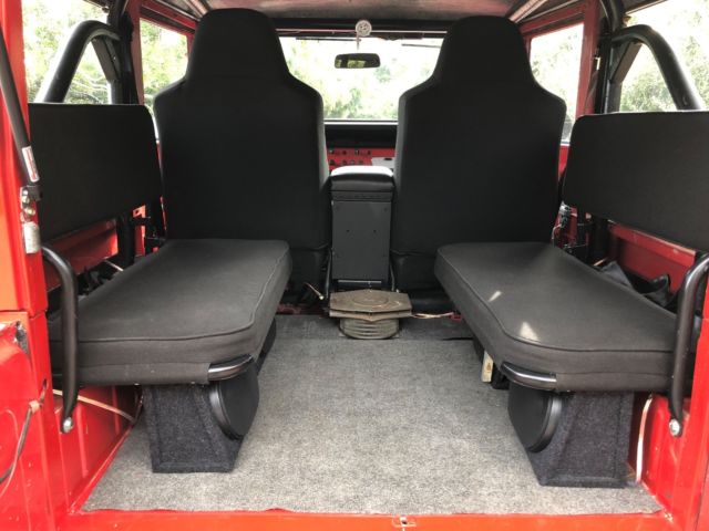 1973 Red Toyota Land Cruiser SUV