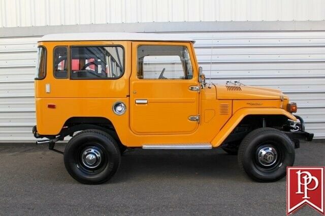 1973 Yellow Toyota Land Cruiser Sport Utility