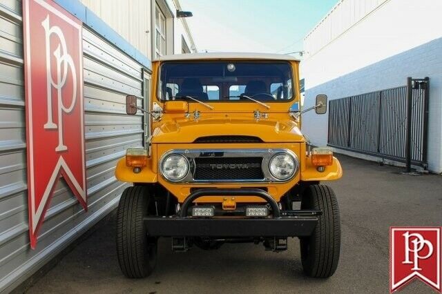 1973 Yellow Toyota Land Cruiser Sport Utility