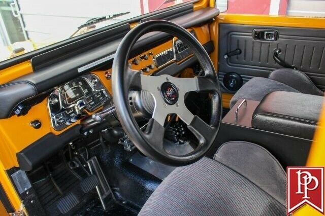 1973 Yellow Toyota Land Cruiser Sport Utility