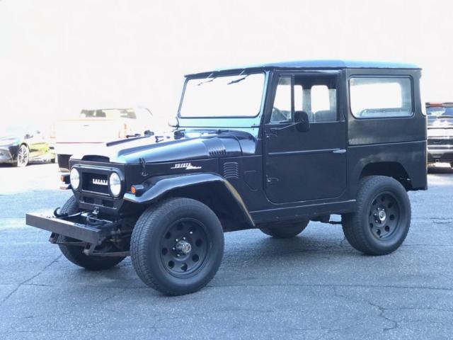 1973 Black Toyota Land Cruiser SUV