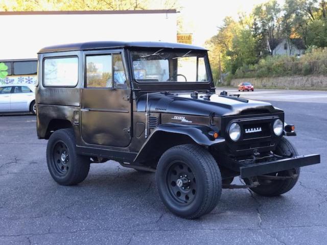 1973 Black Toyota Land Cruiser SUV