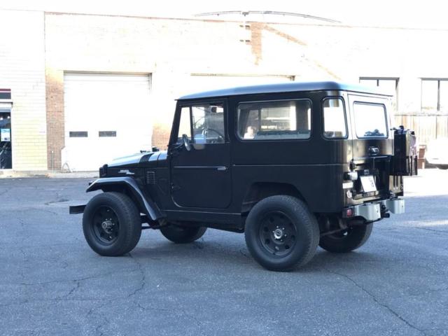 1973 Black Toyota Land Cruiser SUV