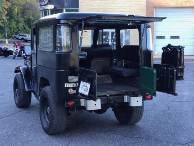 1973 Black Toyota Land Cruiser SUV