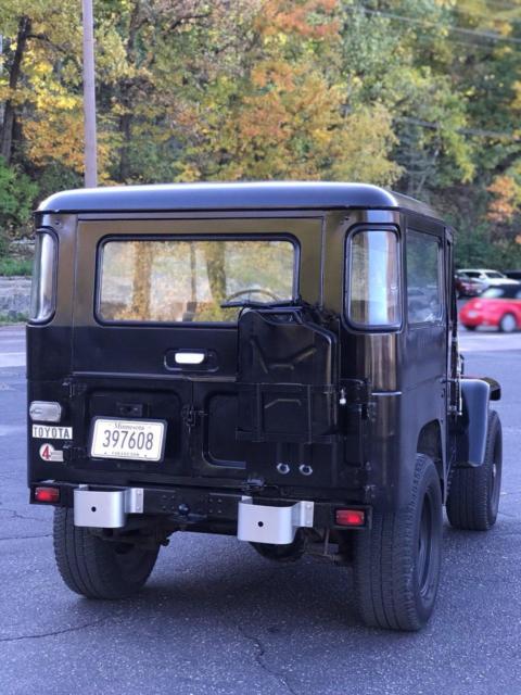 1973 Black Toyota Land Cruiser SUV