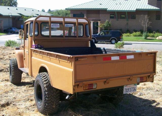 1973 Orange Toyota Land Cruiser Standard Cab Pickup