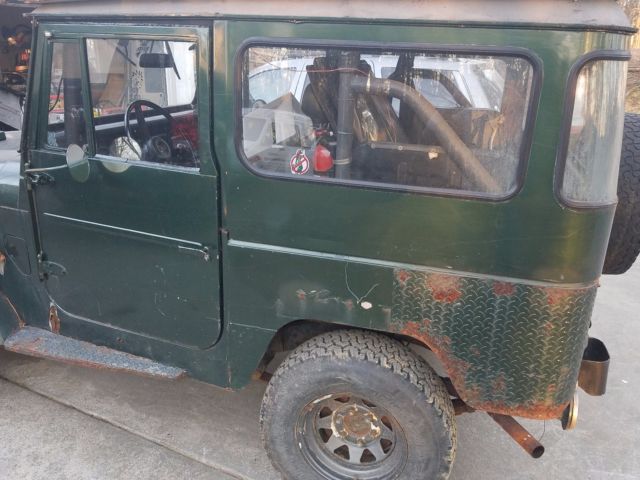 1973 Green Toyota Land Cruiser SUV