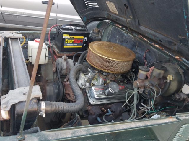 1973 Green Toyota Land Cruiser SUV