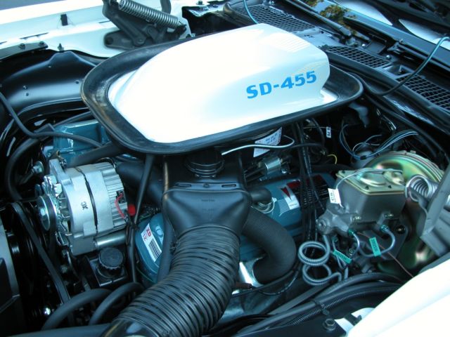 1973 White Pontiac Trans Am