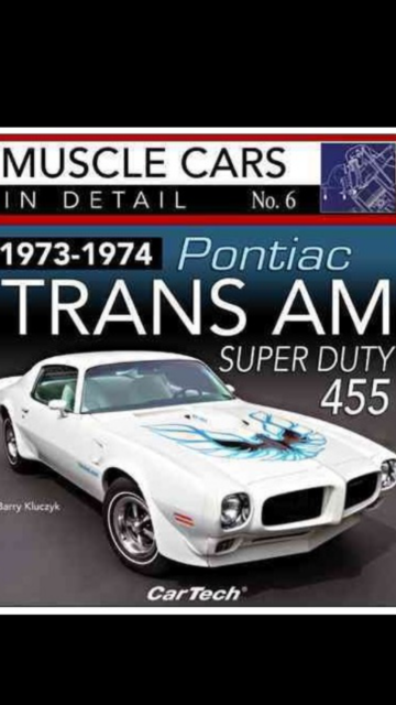 1973 White Pontiac Trans Am