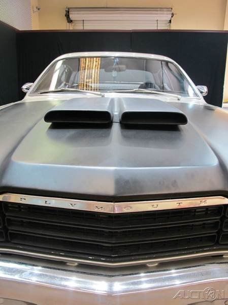 1973 Blue Chevrolet Corvette