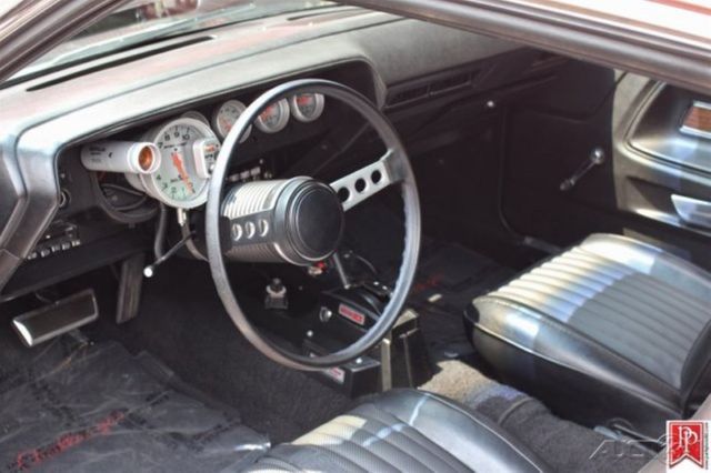 1973 Red Dodge Challenger Coupe