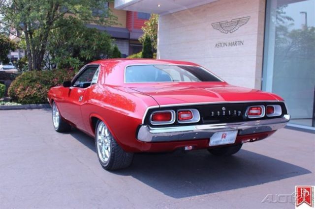 1973 Red Dodge Challenger Coupe