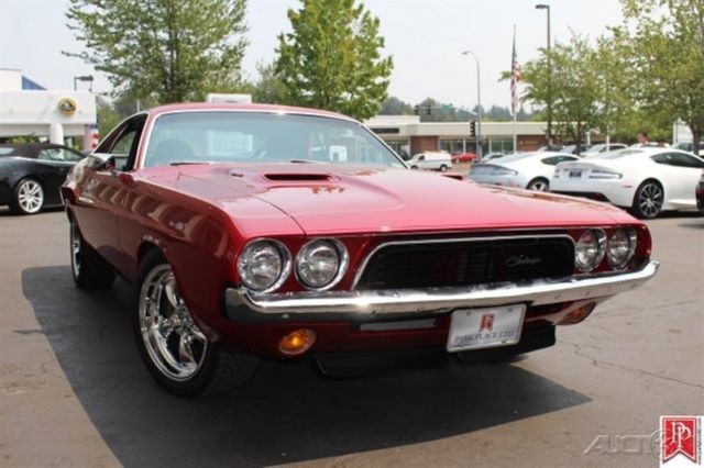 1973 Red Dodge Challenger Coupe