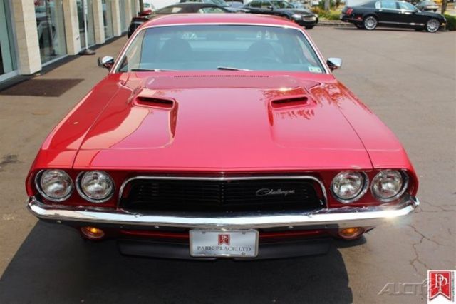 1973 Red Dodge Challenger Coupe