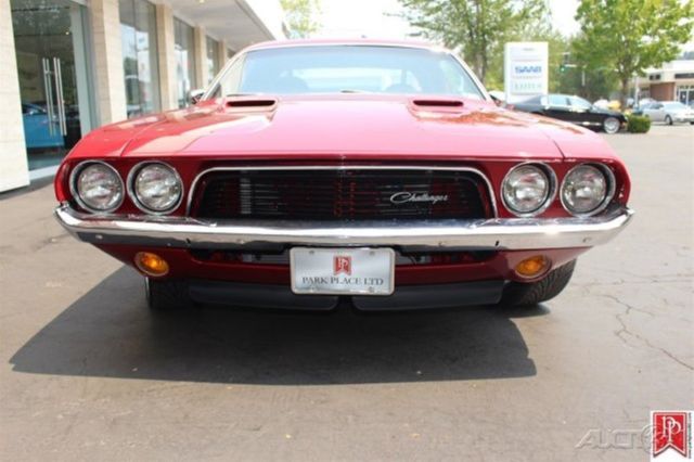 1973 Red Dodge Challenger Coupe