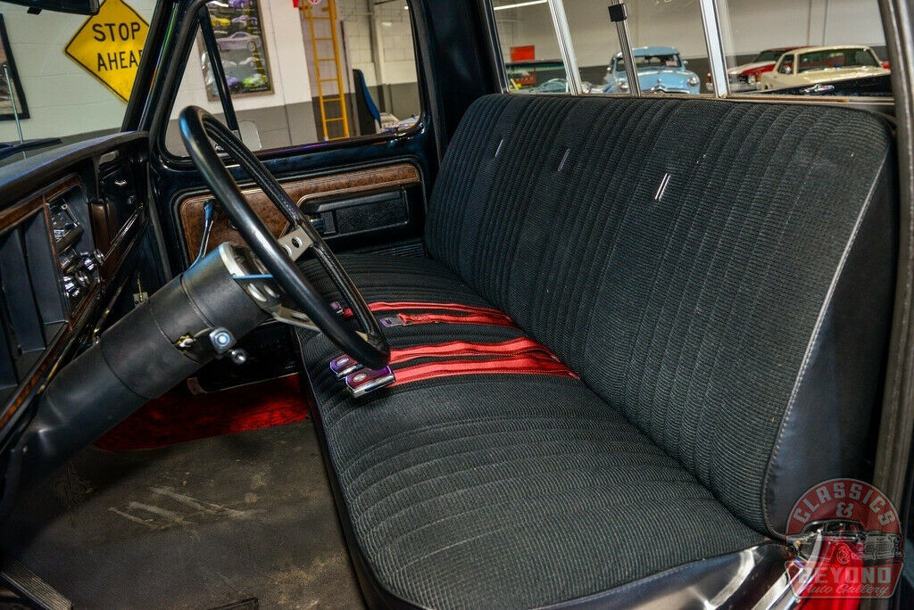 1973 Black Ford F-100 Pickup Truck