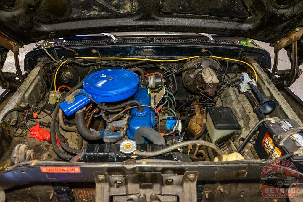 1973 Black Ford F-100 Pickup Truck