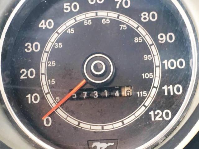 1973 Blue Ford Mustang Convertible