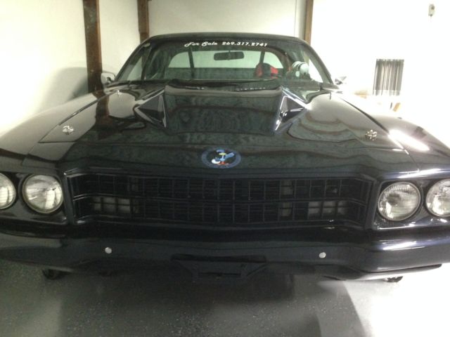 1973 BLACK BLUE PEARL Plymouth Road Runner FAST 
