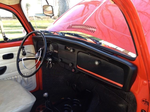 1973 Red Volkswagen Beetle - Classic Coupe