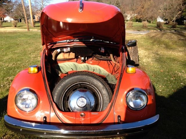1973 Red Volkswagen Beetle - Classic Coupe