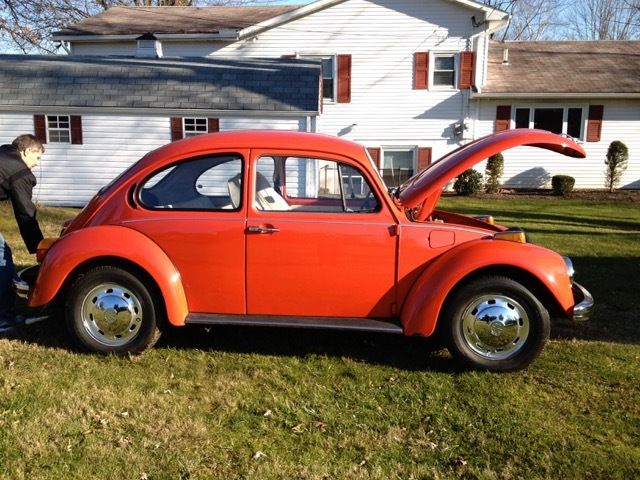 1973 Red Volkswagen Beetle - Classic Coupe