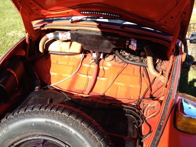 1973 Red Volkswagen Beetle - Classic Coupe