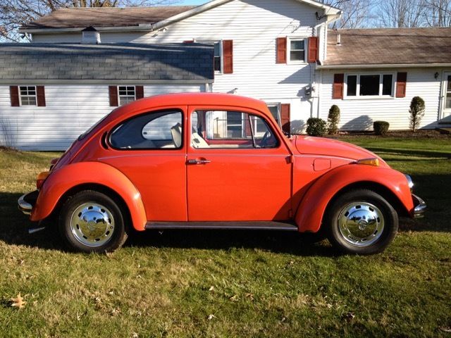 1973 Red Volkswagen Beetle - Classic Coupe