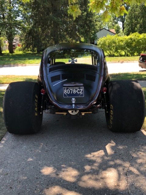 1973 Black Volkswagen Beetle - Classic 2 door