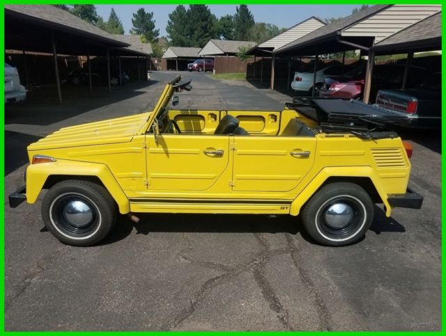 1973 Yellow Volkswagen Other Convertible