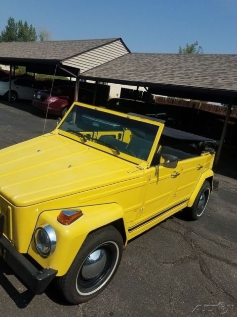 1973 Yellow Volkswagen Other Convertible