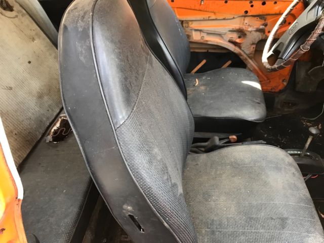 1973 Orange Volkswagen Squareback Hatchback